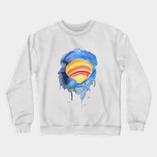 Seashell Loose Watercolor Art Crewneck Sweatshirt